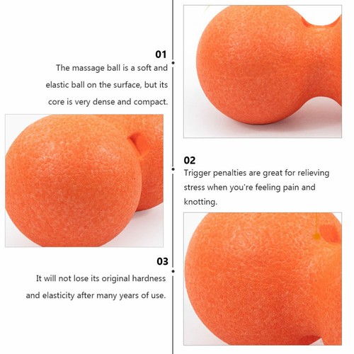 1Pc Peanut Shaped Anti-skid Massage Ball Muscle Relaxation Ball - Picture 7 of 12