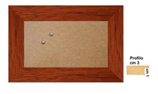 Cornice da tavolo in legno in ciliegio piatta per foto,stampe,ricordi  Spess cm3