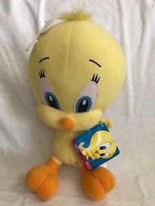 Baby Tweety Bird Plush Looney Tunes, Fisher Price 2002 w/Tags 9â Tall VGC 27084066081 | eBay