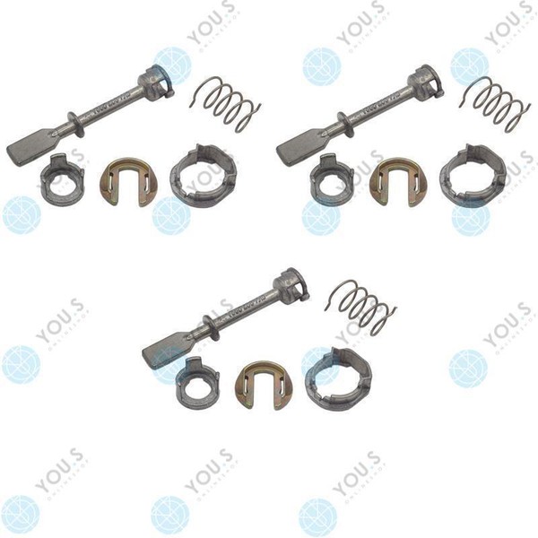 3 Set You.S Reparatur TüR Zylinder Vorne Rechts FüR Vw Polo Classic/Variant-image