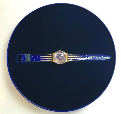 Swatch Uhr GZ122 Hocus Pocus mit Spezialgehäuse ungetragen Weihnachtsedition 