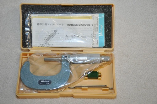 Mitutoyo 115-306 1"- 2" Uni-Mike Multi-Anvil Micrometer w/Case  **** NEW ****
