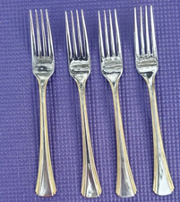 4-reed Barton Golden Miro Glossy 188 Excuisite Dinner Forks 7 12