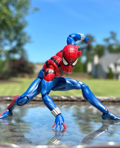 Authentic Ben Reilly Spider-Man Mafex No.143 Reissue 6" Figure MISB New USA - Picture 15 of 23