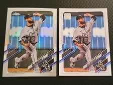 2021 Topps Chrome DALLAS KEUCHEL Refractor #91 + Base Card - White Sox, Mariners