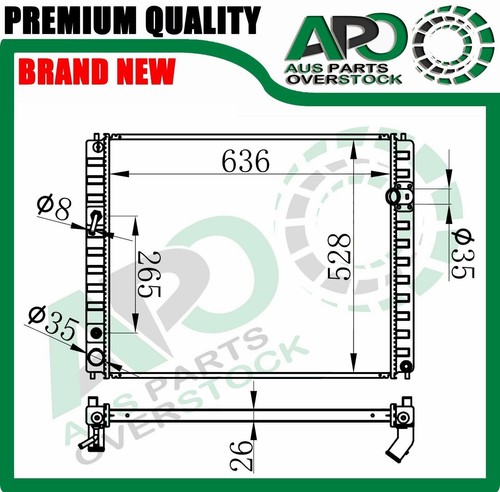 Premium Quality Radiator For INFINITI QX50 3.7L VQ37VHR 2014-2017 - Picture 9 of 9