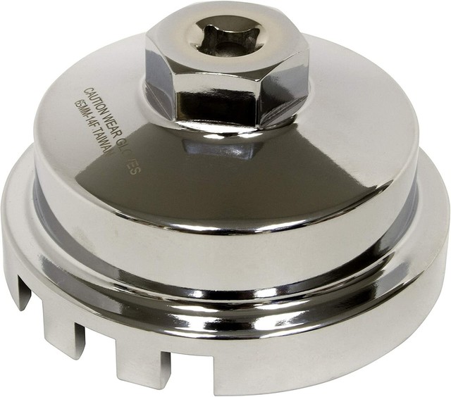 Lisle 61040 HD End Cap Oil Filter Wrench For Toyota 65mm 14 Flute New