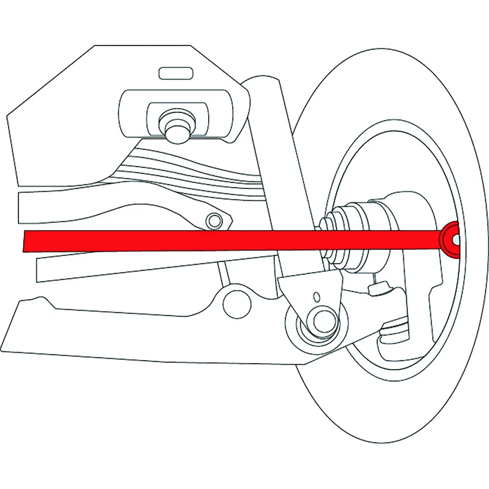 LYKT 2pcs Rear Toe Adjustable Arms for Mercedes-Benz GL、GLE、GLS、ML 、R Foto 2 de 4