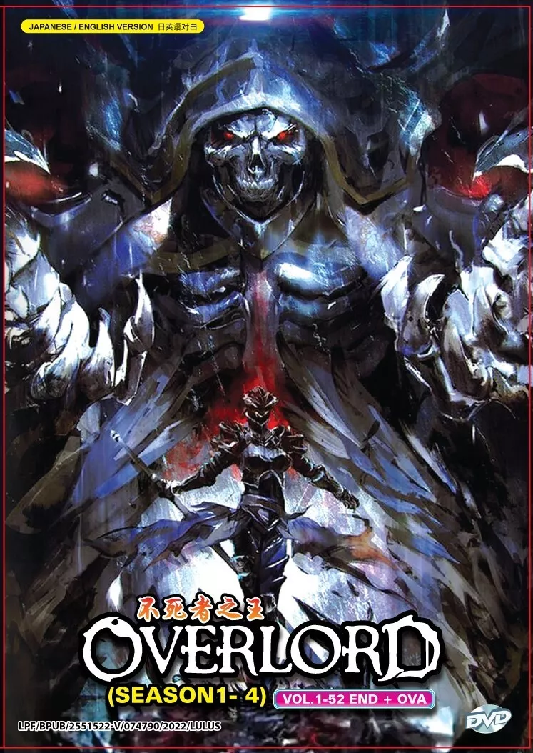 Overlord Anime Series Season 1-3 Dual Audio English/Japanese with English  Subs