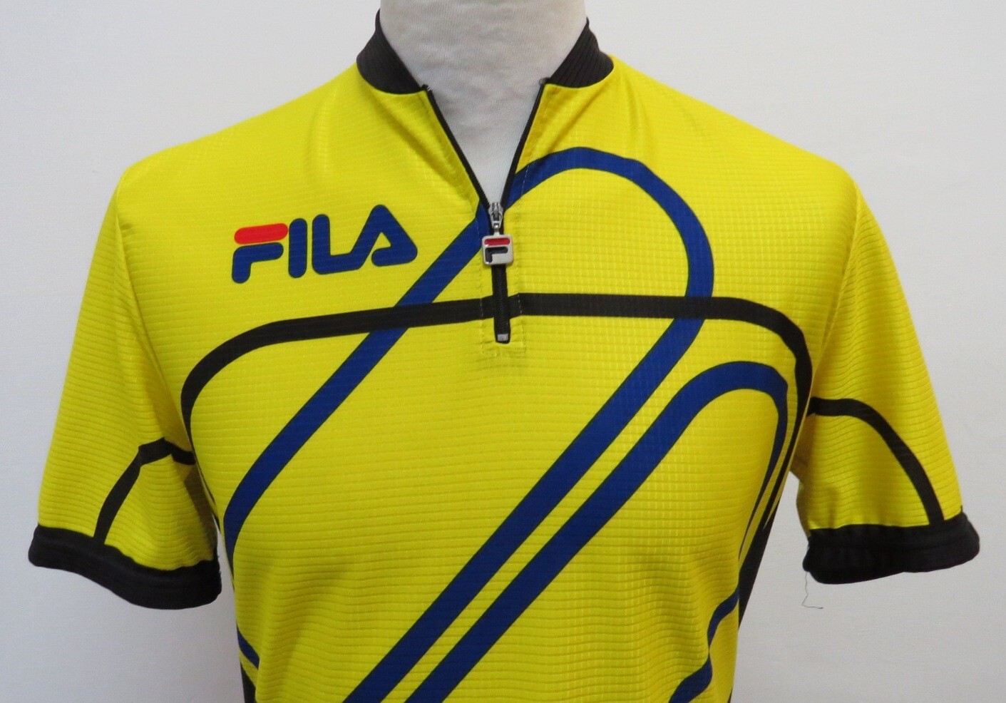 FILA MAGLIA SHIRT JERSEY CICLISMO CYCLING ITALIA VINTAGE MTB SPORT BIKE