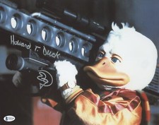Ed Gale "Howard the Duck" AUTOGRAPH Signed 11x14 Photo E Beckett ACOA BAS