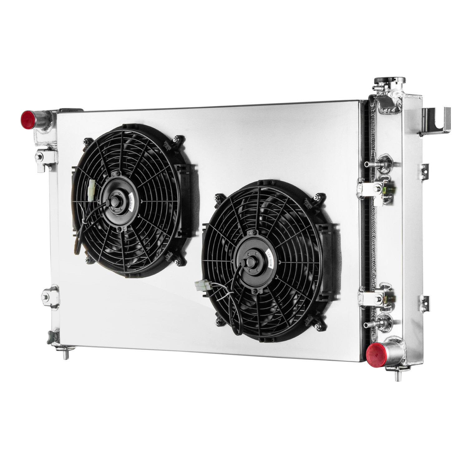 Fit 1998-2002 Dodge Ram 1500 2500/3500 3.9/5.2/5.9L V8 3Row Radiator+Shroud Fan