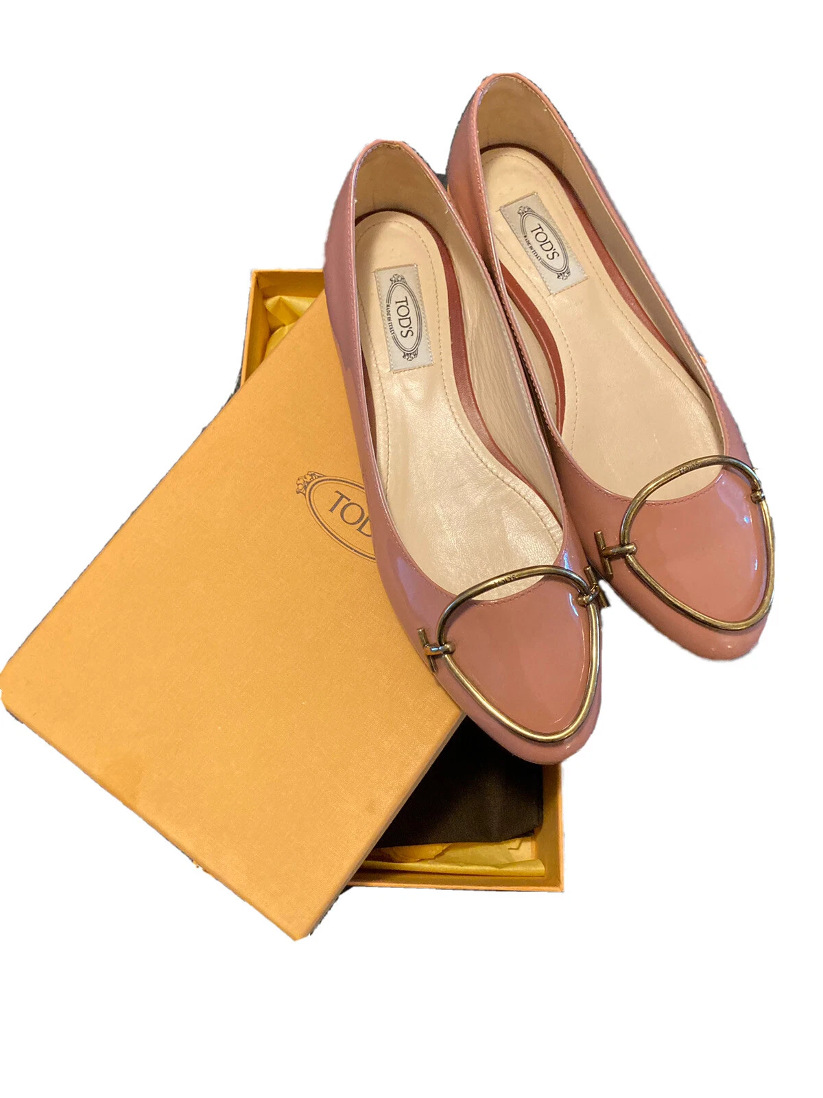 Tod’s Pink Ballerina WORN TWICE RRP €600