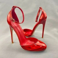 Women's SLIM 12CM -10cm High Heel Strap Size 34 to 46 Elegant