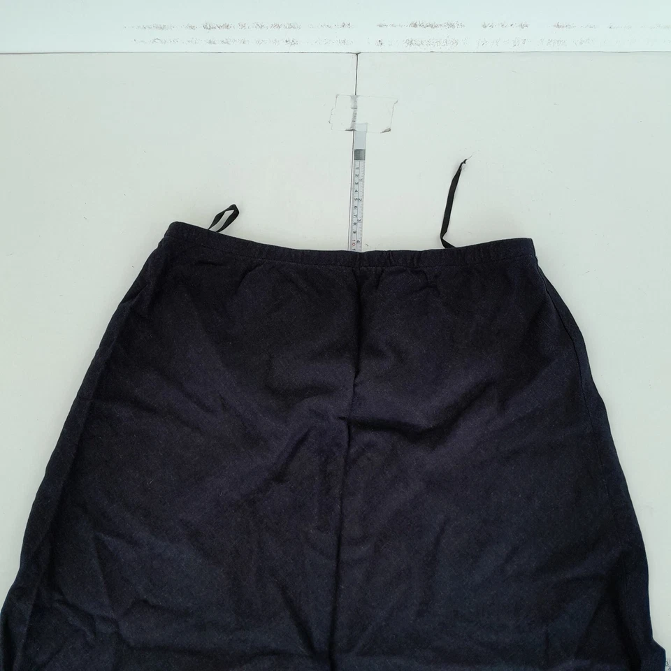 EPILOGUE Skirt 14 Black Midi Womens Elastic Waist Floral Embroidered - Image 2 of 4