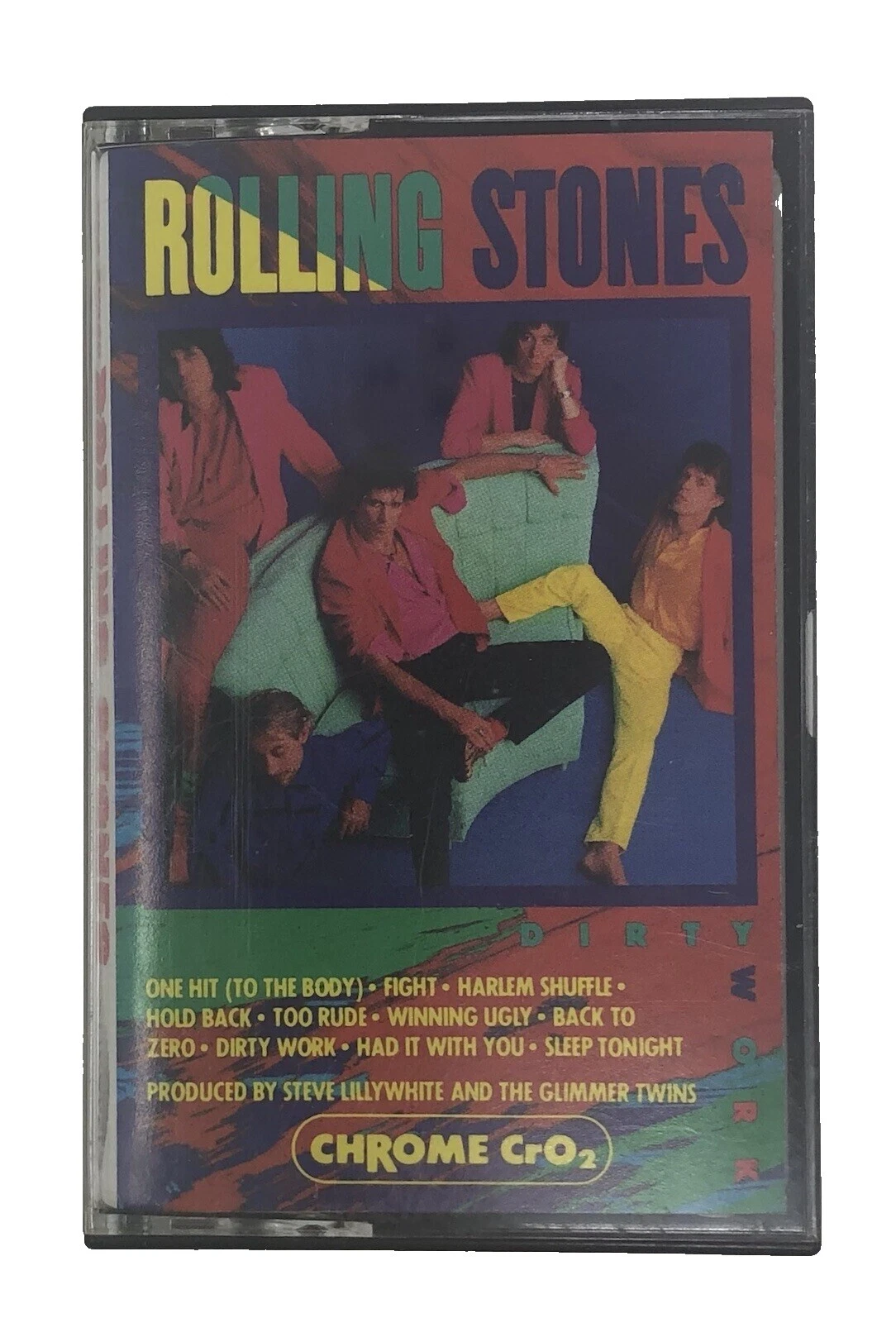 The Rolling Stones Very Good Plus (VG +) Condition Rock Music Cassettes