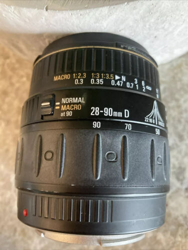Quantaray Minolta AF 28-90mm f/3.5-5.6 Lens For Minolta MACRO FREE SHIPPING - Picture 3 of 4
