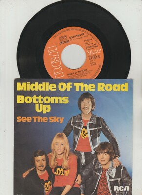 7'' Single: Middle Of The Road - Bottoms Up / See The Sky.