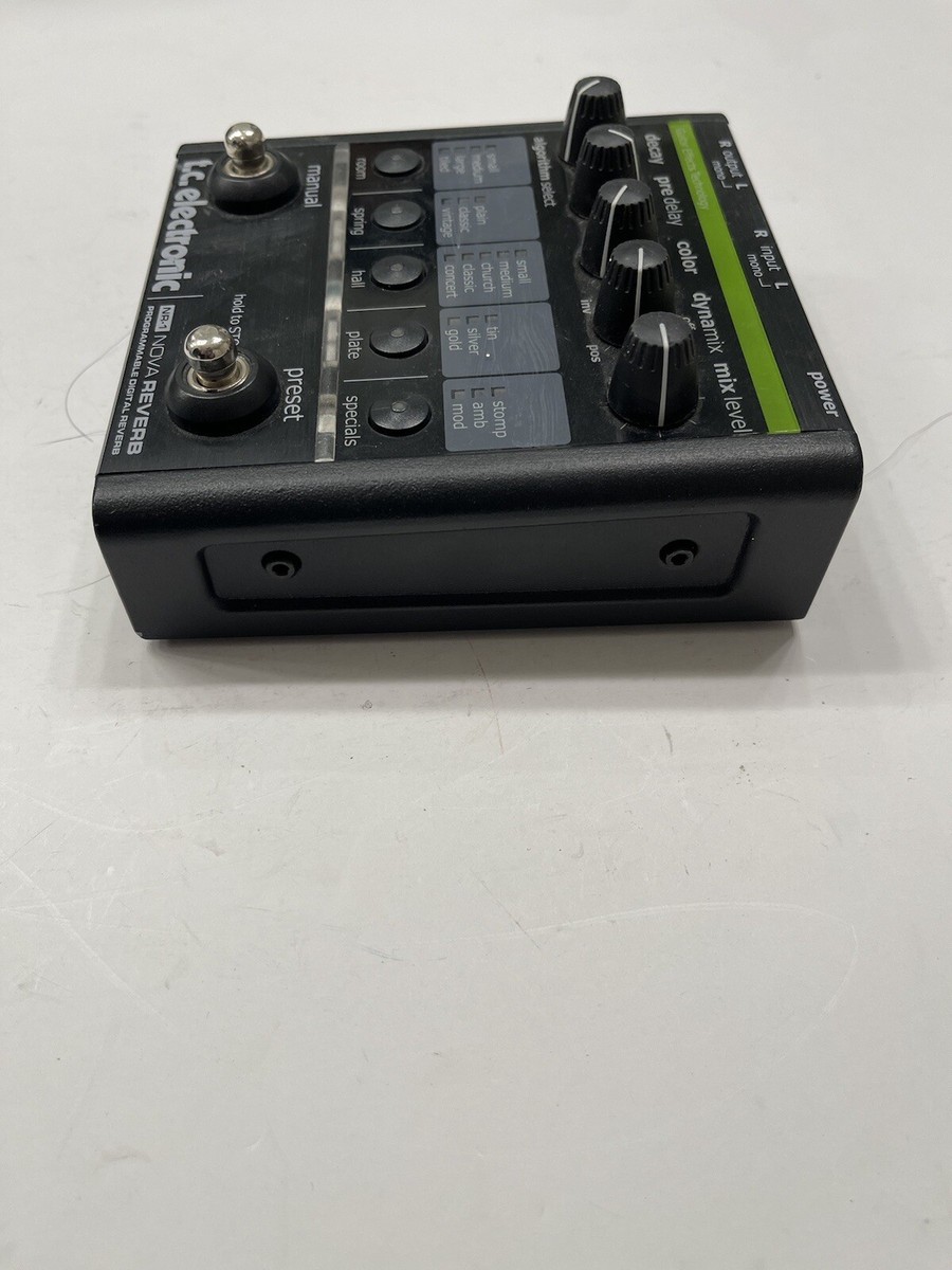 TC Electronic NR-1 Nova Reverb Programmable Digital Reverb Guitar