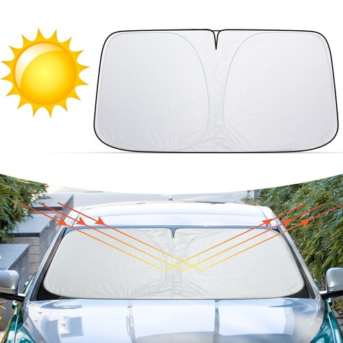 For Subaru Car Windshield Sun Shade Shield Cover Visor Foldable UV Heat Block - 第 4/11 張圖片