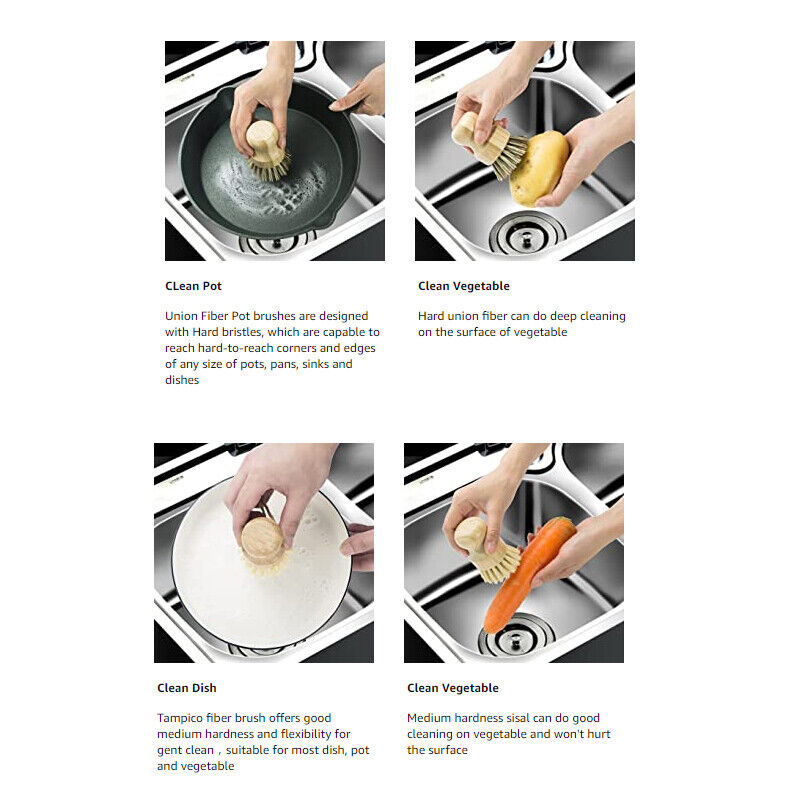 Dish Scrubber: Union Fiber - Natural Dish Scrubber