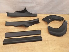 BMW 5er G30 G31 Einstiegsleiste Unten Verkleidung Schwarz Satz 7375729 7375732