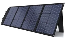  120W Portable Solar Panel for Jackery/ECOFLOW/Flashfish/ROCKPALS Power Black