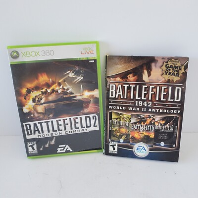 Battlefield 1942 - The World War II Anthology (PC, 2004) 4 DISC