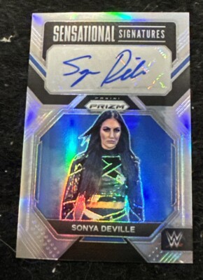 2023 Panini Prizm WWE. Sonya Devolve.  ( Silver Prizm ,Auto )