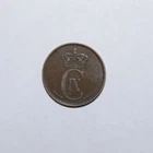 1899, 2 Ore Denmark a High Value Coin