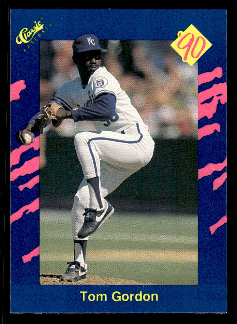 Tom Gordon 1990 Classic Blue #4   Kansas City Royals