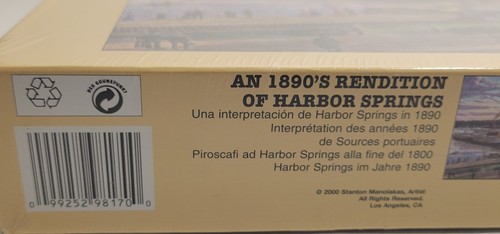 F.X. Schmid 1000 Piece Puzzle Hatbor Springs In 1890 Rendition - 第 2/7 張圖片