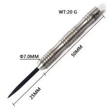 CUESOUL Tungsten 2BA Steel Tip Dart Barrels-20g