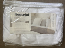 Houseful White 5 Piece King Sheet Set