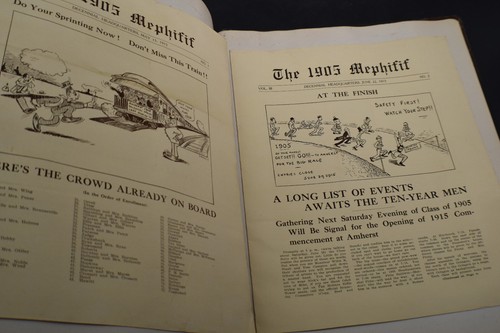 1905 - AMHERST COLLEGE Scrap Book - Edward A Bailey *Beta Theta Pi*Programs* - Picture 14 of 21