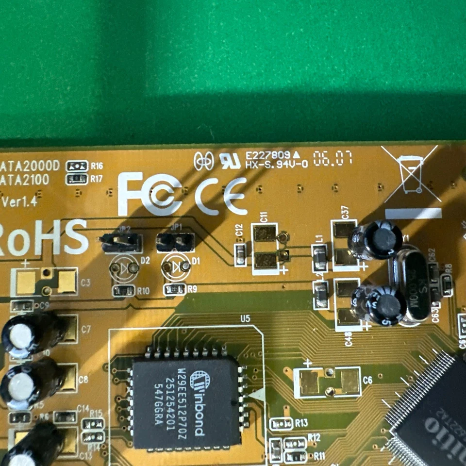 Sunix SATA2100 PCI Express Serial Channel Card - New Open Pack - Image 3 of 4