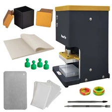 Electric Heat Press & Bundle Accessories, Dual Heat Plates, Plug-N-Play