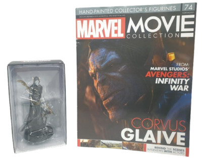     #74 CORVUS GLAIVE Eaglemoss Marvel Movie Figurine Collection