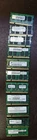 LOT OF 11 1GB DDR2 RAM BARS FUNCTIONAL