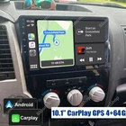 Car Stereo GPS Radio Apple Carplay For Toyota Tundra 2007-2013 Sequoia 2008-2019