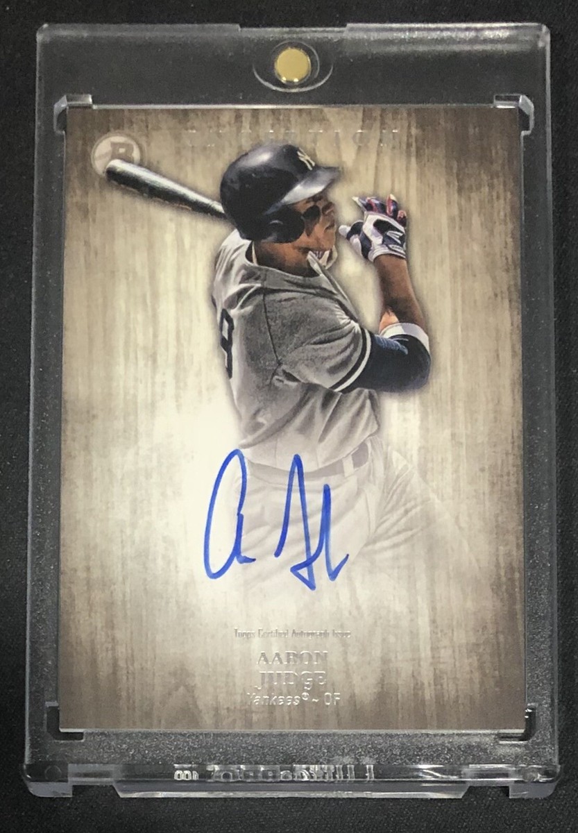Aaron Judge auto 2015 直筆サイン Inception Aaron Judge auto 2015 直筆サイン Inception - メルカリ