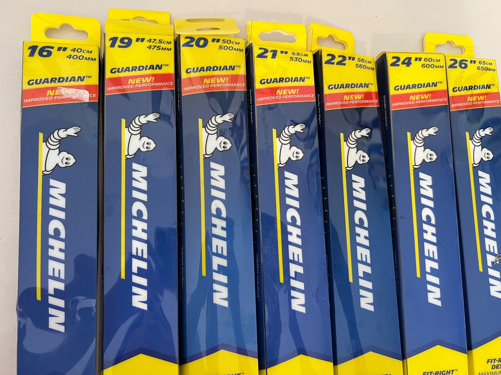 MICHELIN Guardian Improved Performance Windshield Wiper Blade. CHOOSE