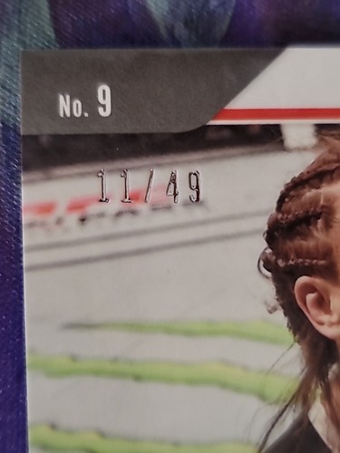 Michelle Waterson 2021 Panini Prizm Teal 11/49 - Picture 3 of 3