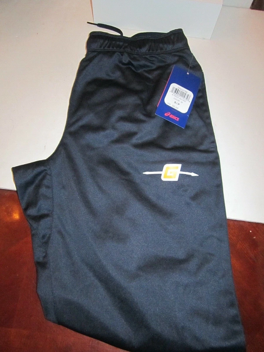 ASICS LADIES SWEAT PANTS STRAIGHT LEG TIE STRING STRETCHABLE WAIST SMALL