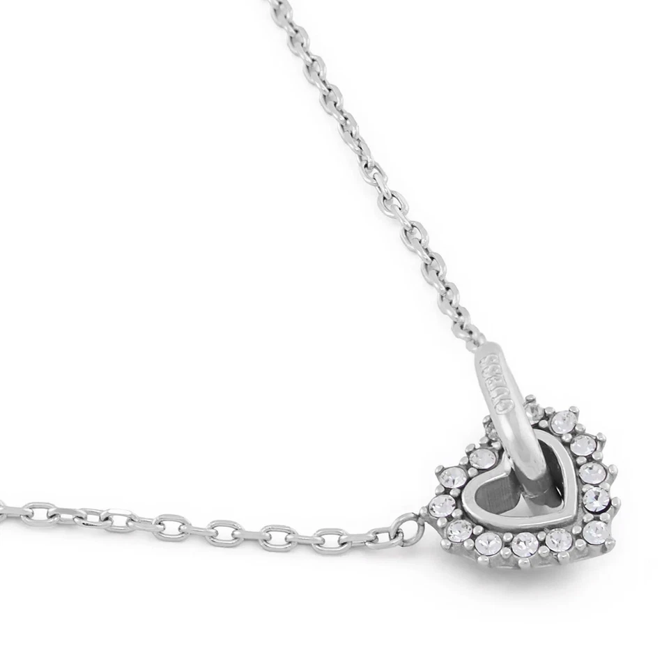Guess Gioielli Collana Donna Cuore Cristalli Argento JUBN05533JWRH - Immagine 3 di 4