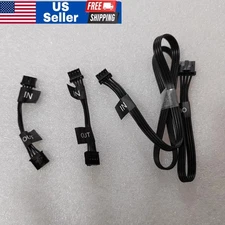 NEW For NZXT Aer RGB InOut Input Cable Connection Cable Case Fan Adapter Cable