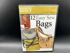 Sewing with Nancy Zieman 12 Easy Sew Bags DVD Handbags Instructional Video 2009