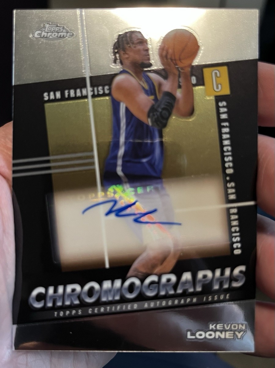 2024-25 Topps Chrome Basketball Kevon Looney Chromographs