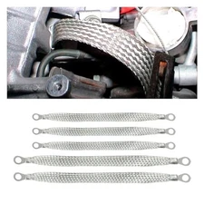Automotive Ground Strap Kit, 3PCS 10"×1/2" & 2PCS 13"×1/2" Auto Engine Ground 