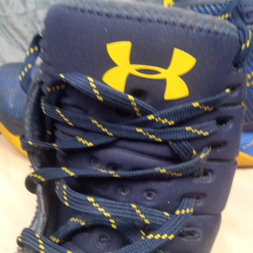 Under Armour Curry 2.5 Dub Nation blau Schuhe 1274425-400 Herren Größe 12,5 - Bild 12 von 16